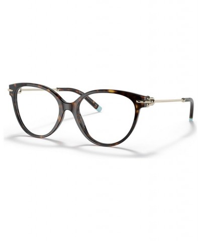 Women's Cat Eye Eyeglasses TF2217 Havana $63.08 Womens