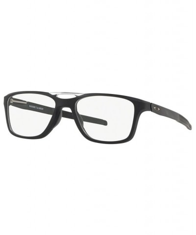 OX8113 Gauge 7.2 Trubridge Men's Square Eyeglasses Black $27.69 Mens