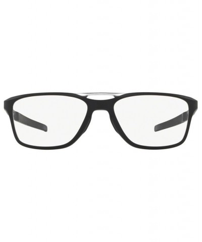 OX8113 Gauge 7.2 Trubridge Men's Square Eyeglasses Black $27.69 Mens