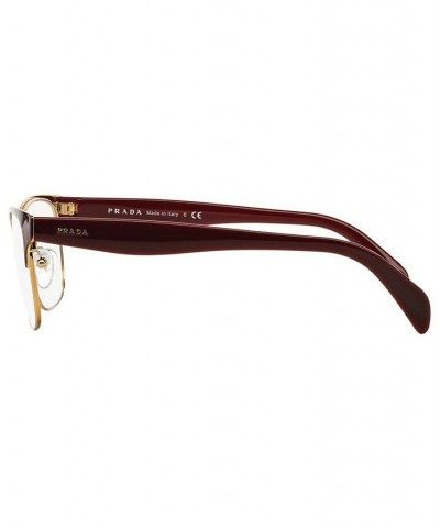 PR 65RV Women's Rectangle Eyeglasses Brown Gold $89.88 Womens