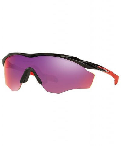 M2 FRAME XL PRIZM ROAD Sunglasses OO9343 BLACK SHINY/RED MIRROR $46.76 Unisex