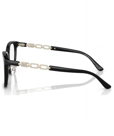 Women's Square Eyeglasses MK409952-O Black $46.56 Womens