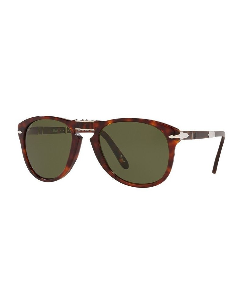 Men's Polarized Sunglasses PO0714SM 54 Persol Steve McQueen Havana $60.84 Mens