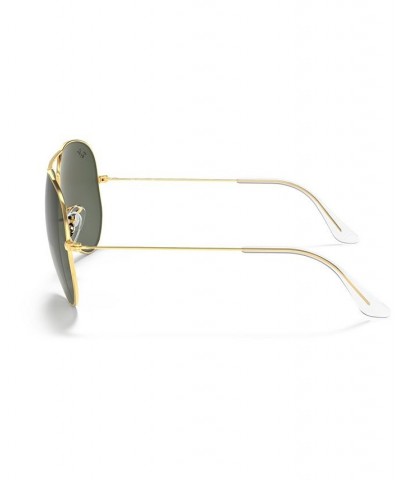 Sunglasses RB3026 AVIATOR LARGE GOLD/GREEN $45.64 Unisex