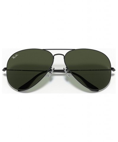 Sunglasses RB3026 AVIATOR LARGE GOLD/GREEN $45.64 Unisex