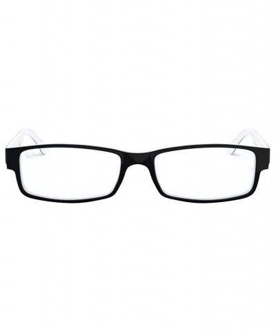 RX5114 Unisex Rectangle Eyeglasses Black $21.58 Unisex