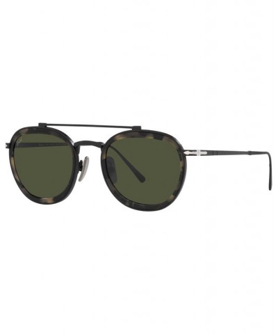 Unisex Sunglasses PO5008ST 51 Black $141.70 Unisex