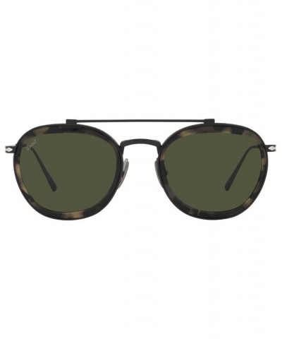 Unisex Sunglasses PO5008ST 51 Black $141.70 Unisex