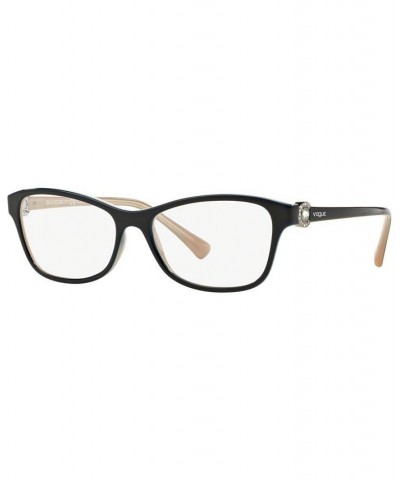 VO5002B Women's Butterfly Eyeglasses Dark Blue $19.56 Womens