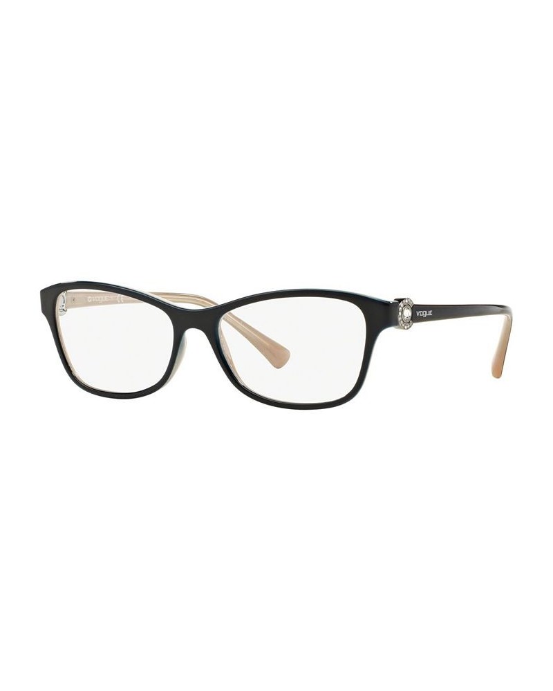 VO5002B Women's Butterfly Eyeglasses Dark Blue $19.56 Womens