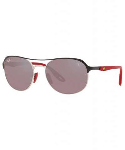 RB3685M Scuderia Ferrari Collection 58 Unisex Polarized Sunglasses Black $32.50 Unisex