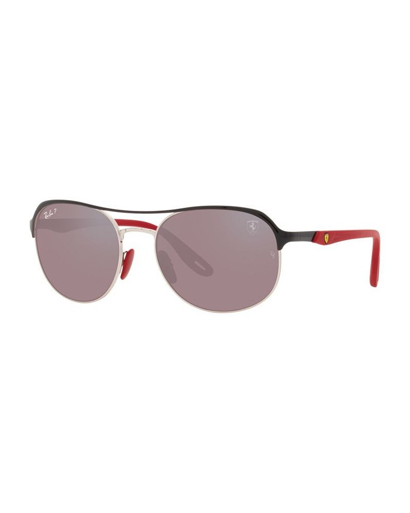 RB3685M Scuderia Ferrari Collection 58 Unisex Polarized Sunglasses Black $32.50 Unisex