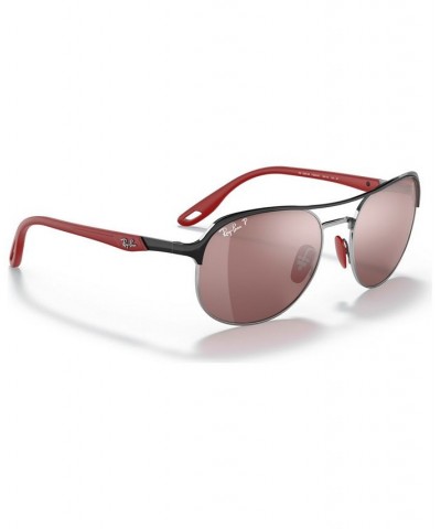 RB3685M Scuderia Ferrari Collection 58 Unisex Polarized Sunglasses Black $32.50 Unisex