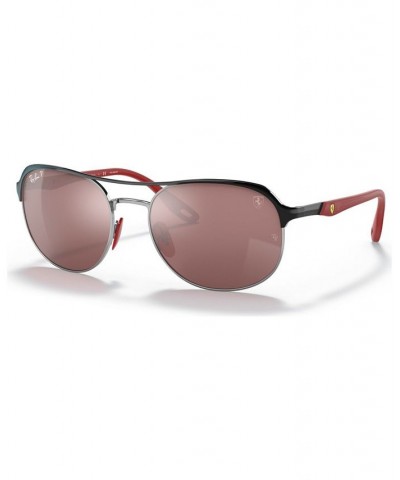 RB3685M Scuderia Ferrari Collection 58 Unisex Polarized Sunglasses Black $32.50 Unisex