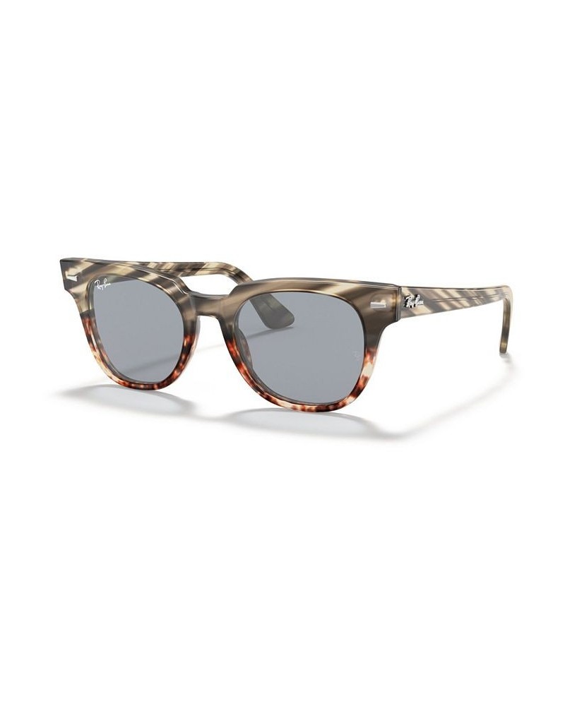 Sunglasses RB2168 METEOR STRIPED HAVANA GREY GRADIENT BROWN STRIPPED / BLUE MIR GOLD BLUE $35.28 Unisex