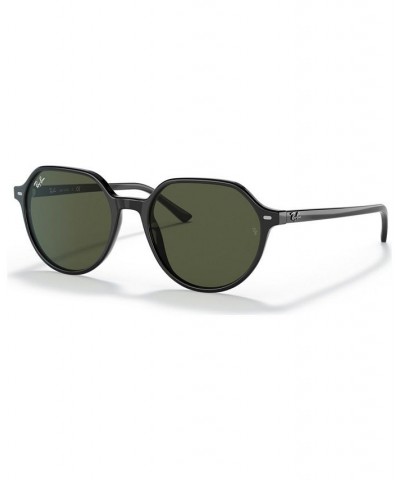 Unisex Low Bridge Fit Sunglasses RB2195F Thalia 53 Black $24.45 Unisex