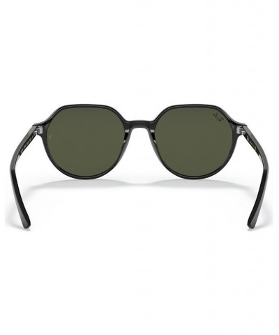 Unisex Low Bridge Fit Sunglasses RB2195F Thalia 53 Black $24.45 Unisex