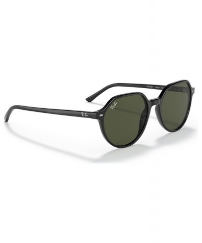 Unisex Low Bridge Fit Sunglasses RB2195F Thalia 53 Black $24.45 Unisex