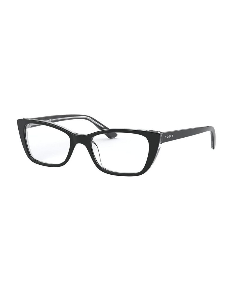 VY2004 Unisex Rectangle Eyeglasses Red $17.00 Unisex