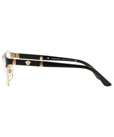 VE1233Q Women's Irregular Eyeglasses Brown Gold $70.75 Womens