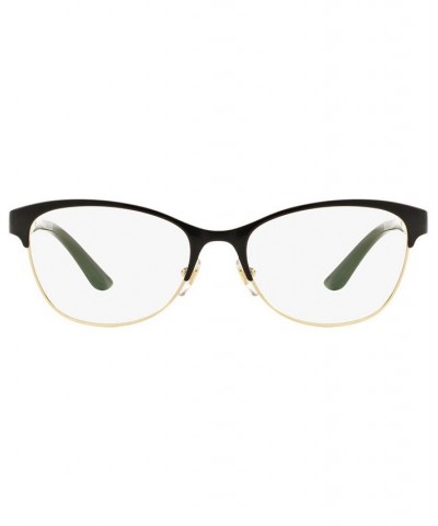 VE1233Q Women's Irregular Eyeglasses Brown Gold $70.75 Womens