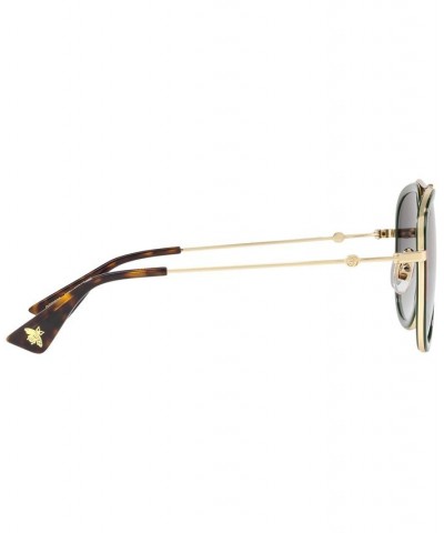 Sunglasses GG0062S GOLD/BLUE GRADIENT $88.40 Unisex