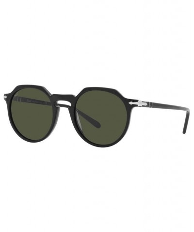 Unisex Sunglasses PO3281S 52 Black $46.90 Unisex