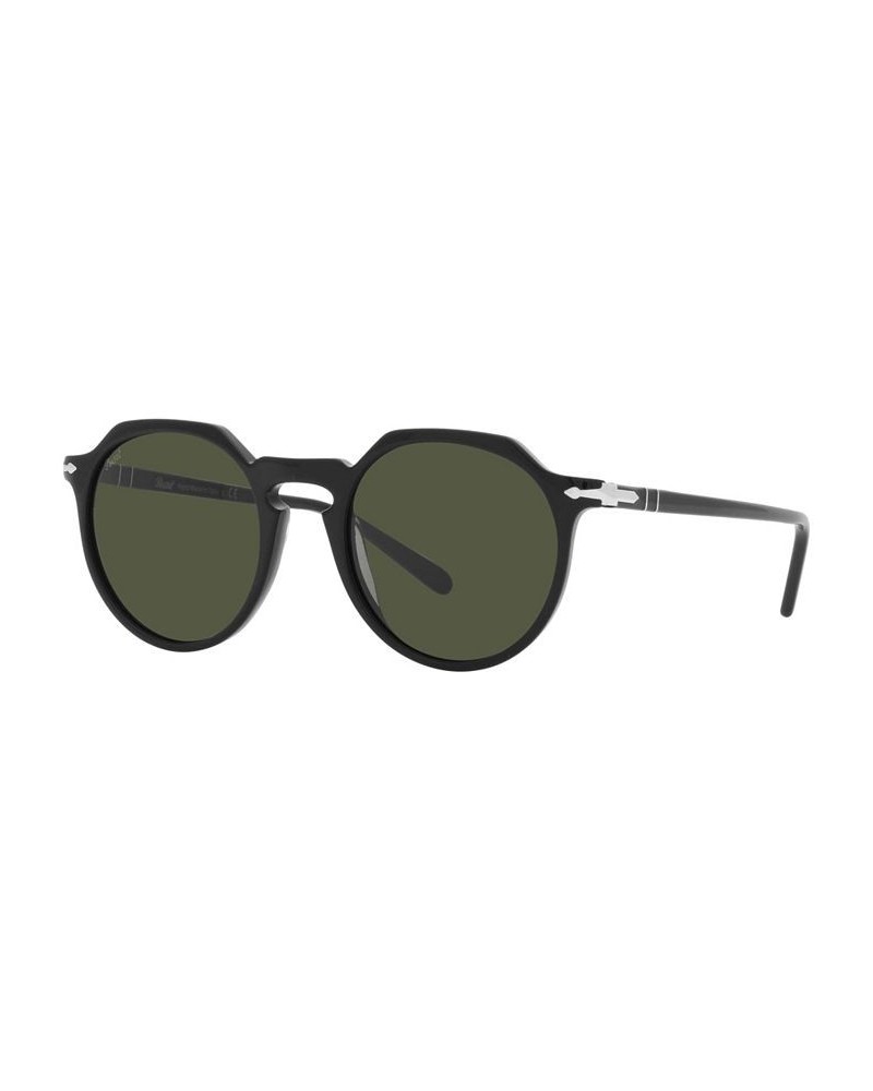 Unisex Sunglasses PO3281S 52 Black $46.90 Unisex