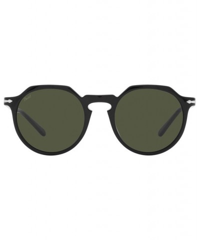 Unisex Sunglasses PO3281S 52 Black $46.90 Unisex