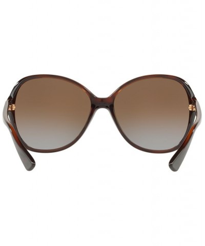 Polarized Sunglasses HU2001 60 BROWN/BROWN POLARIZED $30.94 Unisex