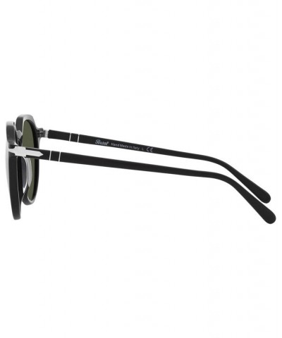 Unisex Sunglasses PO3281S 52 Black $46.90 Unisex