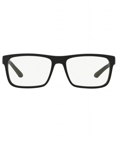 AR7042 Men's Rectangle Eyeglasses Rubber Bla $38.09 Mens