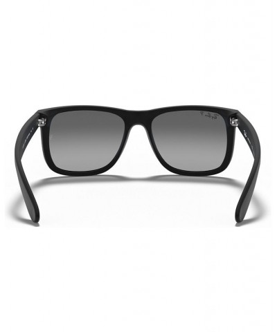 Unisex Polarized Low Bridge Fit Sunglasses Justin Classic RB4165F 55 Black $40.25 Unisex