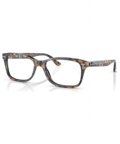 Unisex Square Eyeglasses RX542855-O Yellow $34.38 Unisex