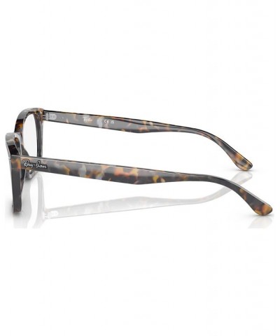 Unisex Square Eyeglasses RX542855-O Yellow $34.38 Unisex