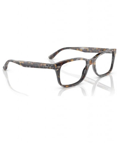 Unisex Square Eyeglasses RX542855-O Yellow $34.38 Unisex