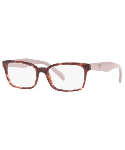 PR 18TV Women's Rectangle Eyeglasses Hvana Pink $89.88 Womens