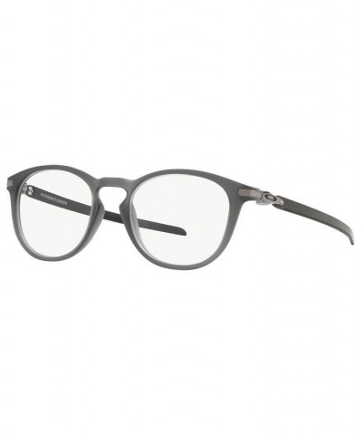 OX8149 Men's Round Eyeglasses Gray $75.11 Mens