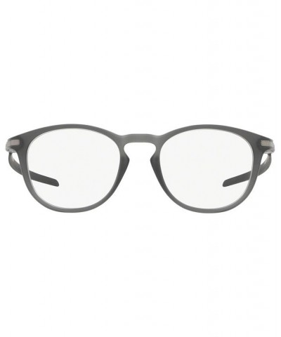 OX8149 Men's Round Eyeglasses Gray $75.11 Mens