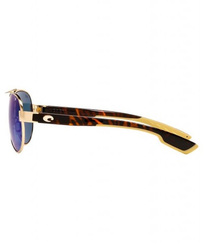 Polarized Sunglasses CDM LORETO 06S000172 57P GOLD LIGHT/ BLUE MIRROR POLAR $34.30 Unisex