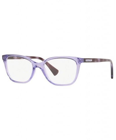 RA7110 Women's Square Eyeglasses Purple $40.60 Womens