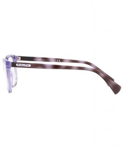 RA7110 Women's Square Eyeglasses Purple $40.60 Womens