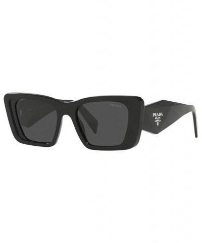 Women's Sunglasses PR 08YS 51 Black $86.60 Womens