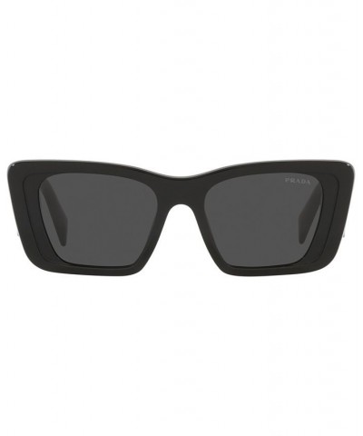 Women's Sunglasses PR 08YS 51 Black $86.60 Womens