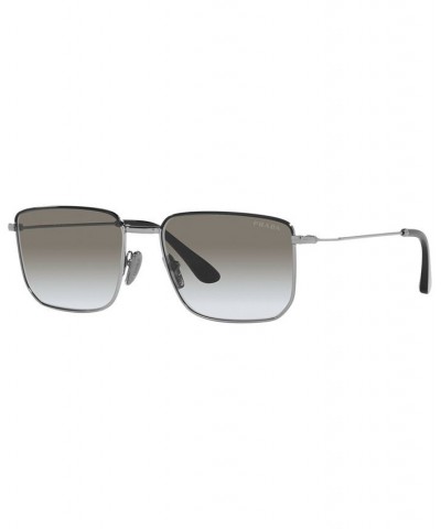 Men's Sunglasses PR 52YS 56 Black/Gunmetal $79.17 Mens