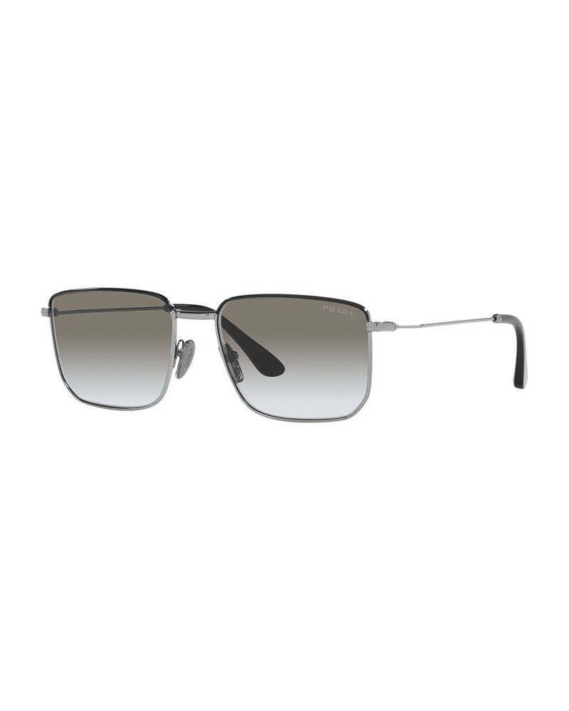 Men's Sunglasses PR 52YS 56 Black/Gunmetal $79.17 Mens