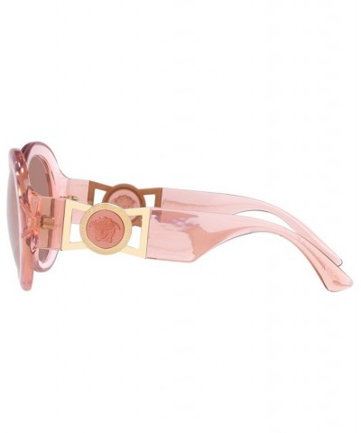 Women's Sunglasses VE4414 55 Transparent Pink $58.65 Womens