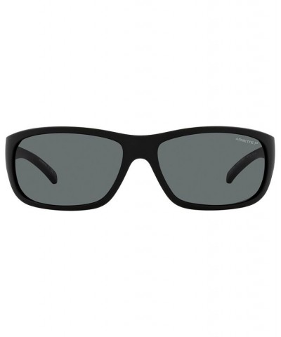 Unisex Polarized Sunglasses AN4290 Uka-Uka 63 Matte Black $11.70 Unisex