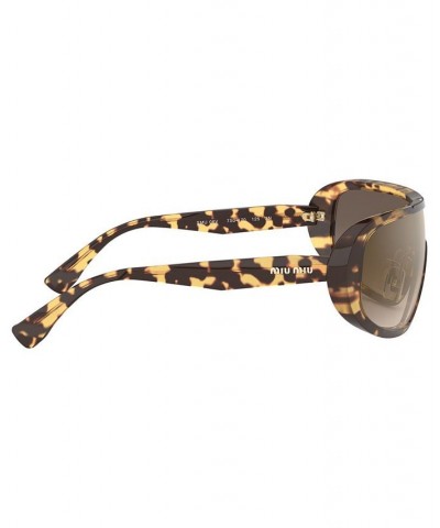 Sunglasses MU 06VS 33 LIGHT HAVANA/BROWN GRAD GREY MIRROR GOLD $46.67 Unisex