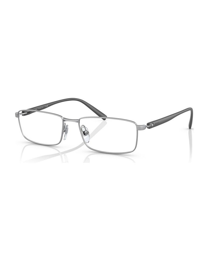 Men's Rectangle Eyeglasses SH2075T56-O Ruthenium $31.00 Mens